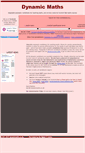 Mobile Screenshot of dynamicmaths.co.uk